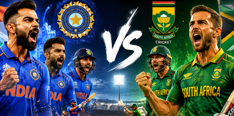 India National Cricket Team vs South Africa National Cricket Team Match Scorecard