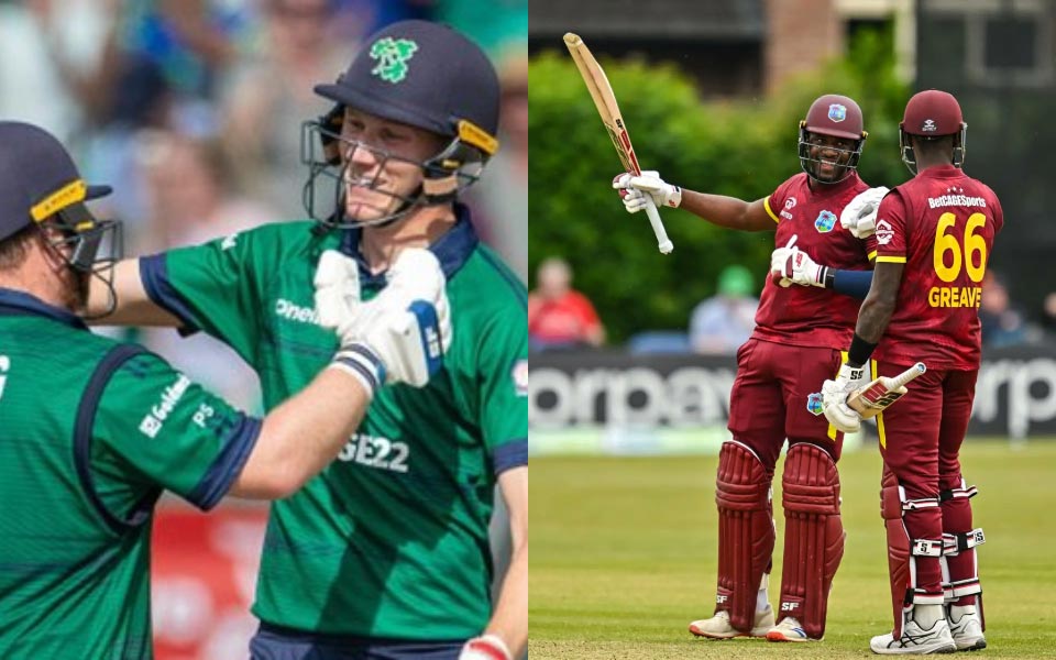 West Indies Cricket Team Vs Ireland Cricket Team Timeline